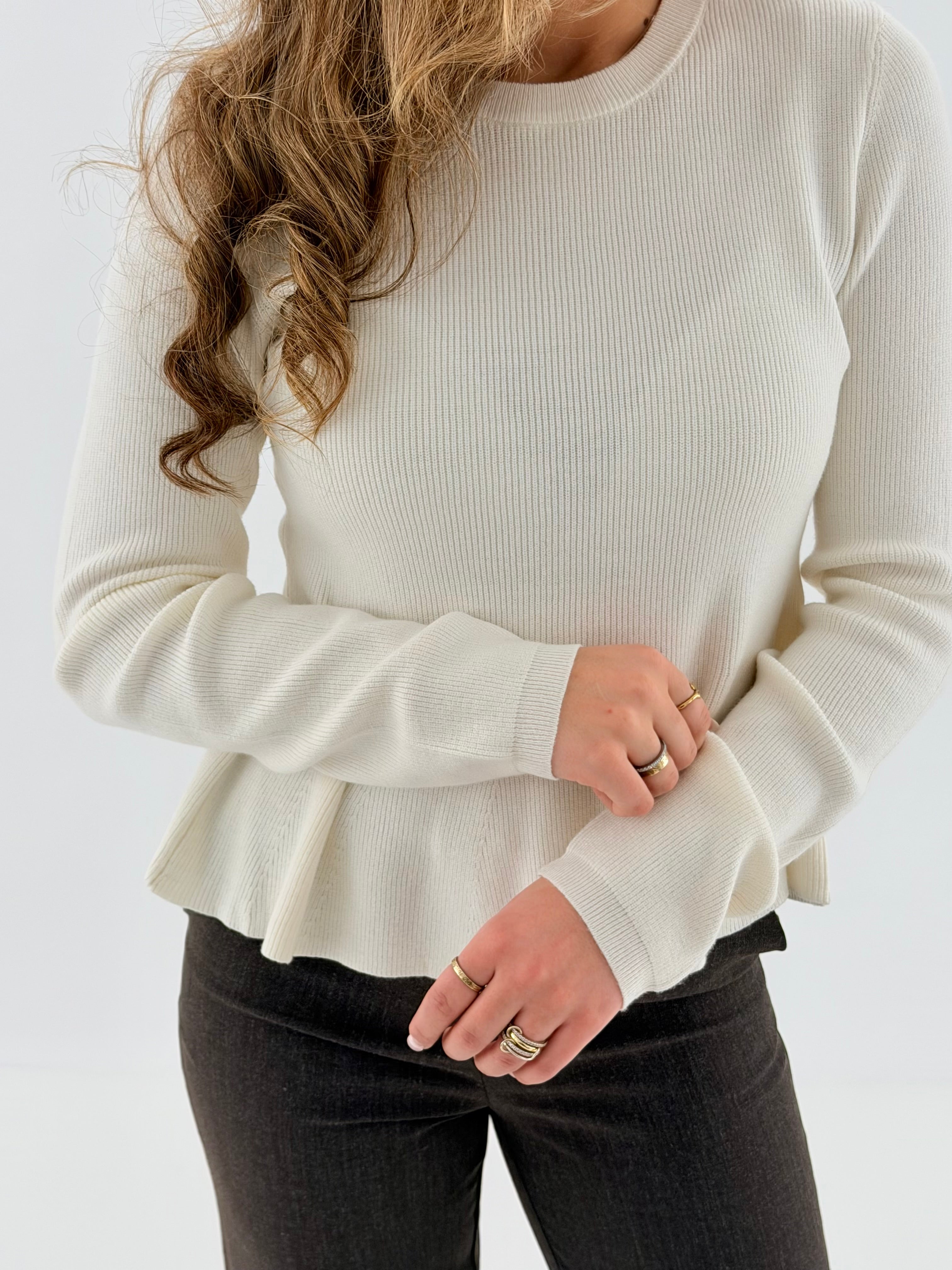 PCJAN Pullover - Cloud Dancer